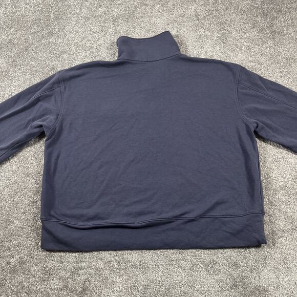 Columbia Sweatshirt Womens XXL 1/4 Zip Pullover Pocket Blue Outdoors - Picture 9 of 15